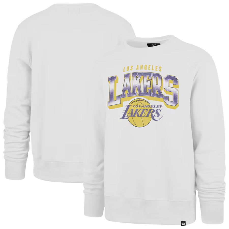 Men Los Angeles Lakers white 2024 NBA hoodie